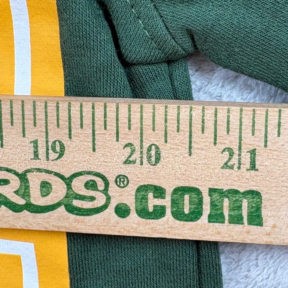 Green Bay Packers Mitchell & Ness Big Face 5.0 Pullover Hoodie Green NFL Medium